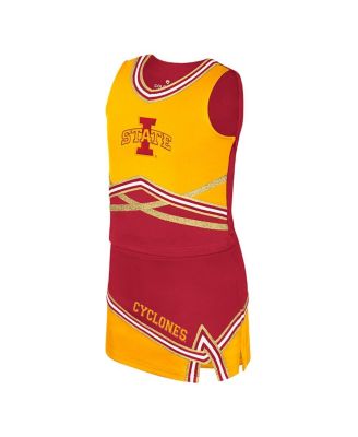 Big Girls 2-Piece Cardinal Iowa State Cyclones Lollipop Park Cheer Set