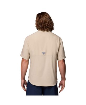 Men's Tan Tennessee Volunteers Tamiami Omni-Shade Button-Down Shirt