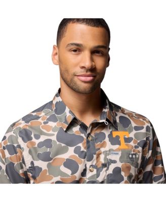 Men's Camo Tennessee Volunteers Super Slack Tide Omni-Wick Button-Up Shirt