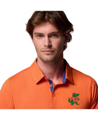 Men's Orange Florida Gators Tech Trail Polo Shirt