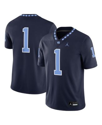 Jordan - Men's 1 Navy North Carolina Tar Heels Alternate Game Jersey