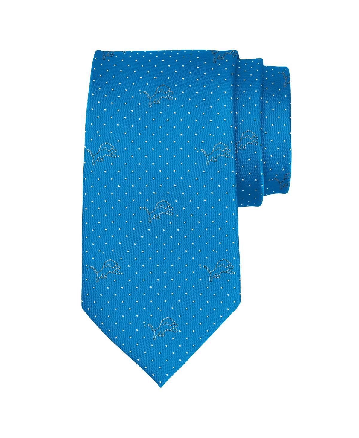 J. Palmer Men's Detroit Lions Game Day Polka Dot Tie In Transparent