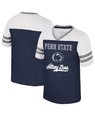 Colosseum - Big Girls Navy Penn State Nittany Lions Princess Bubblegum Bling T-Shirt