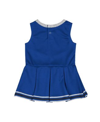 Girls Baby Boys and Girls Royal Kentucky Wildcats Lollipop Park Cheer Dress