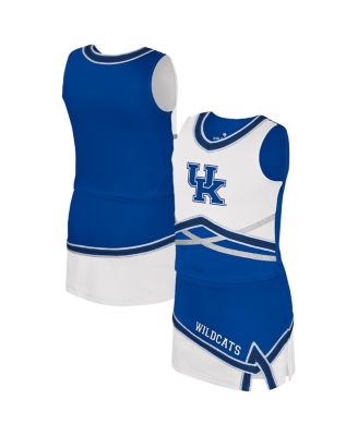 Colosseum - Big Girls Royal Kentucky Wildcats Lollipop Park Cheer Two-Piece Set