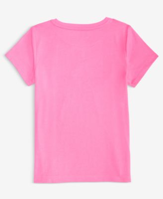 Girls' Toddler 2T-4T Metallic Star Print Short-Sleeve T-Shirt, Macy's Exclusive