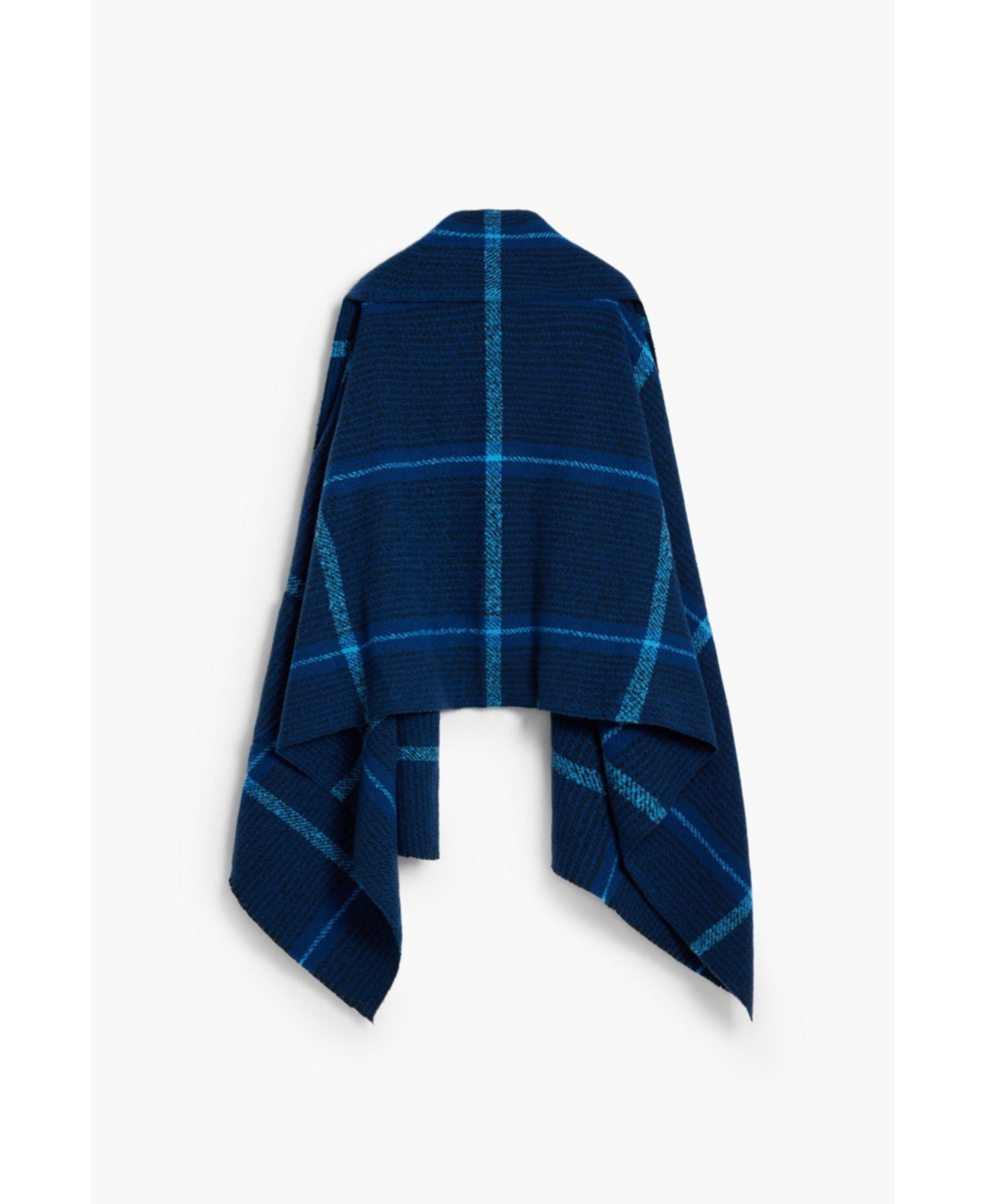 Desigual Women's Checkered cape scarf