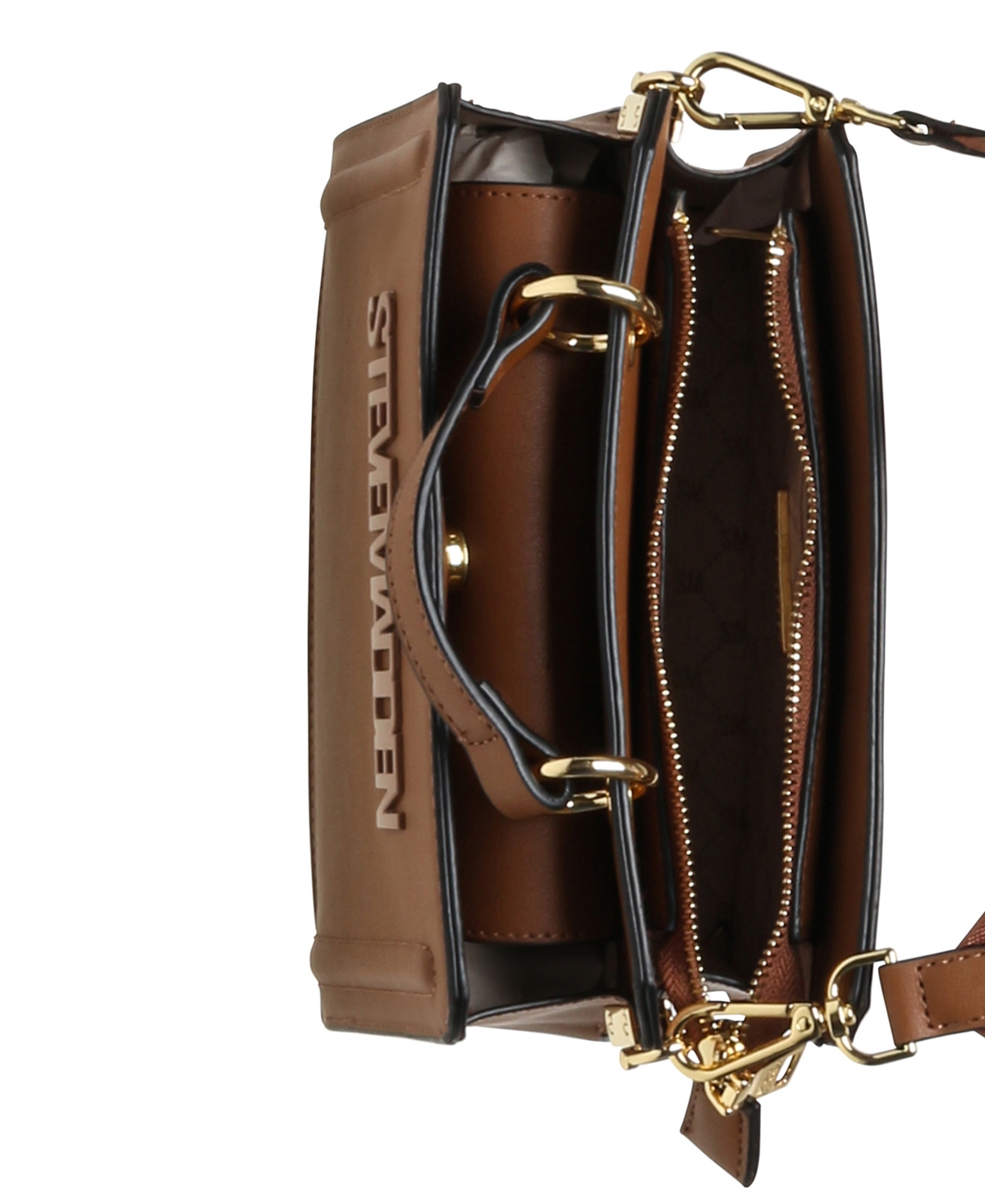 Steve Madden Bevelyn-f Small Satchel Bag In Brown