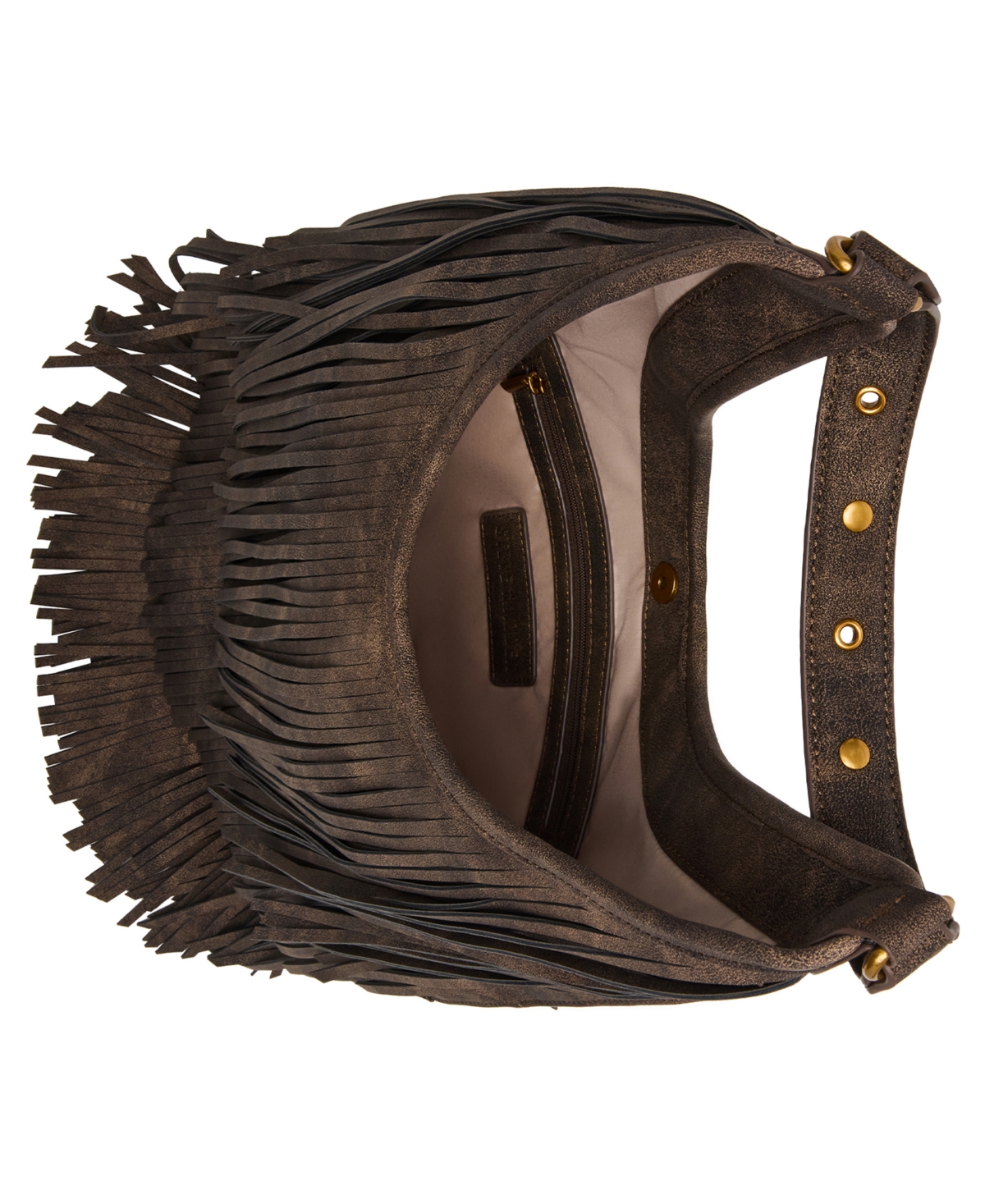 Steve Madden Bfringe Medium Shoulder Bag In Brown