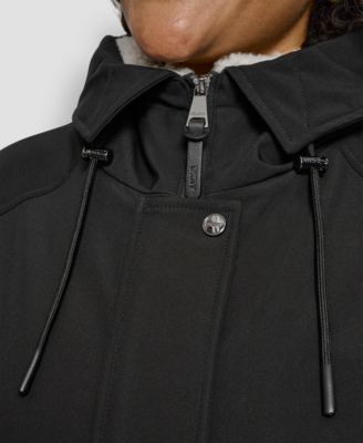 Plus Size Hooded Coat