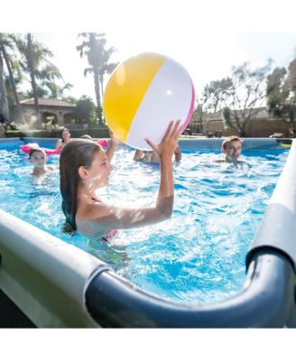 32' x 16' x 52" Ultra XTR Rectangular Outdoor Swimming Pool Set with Pump