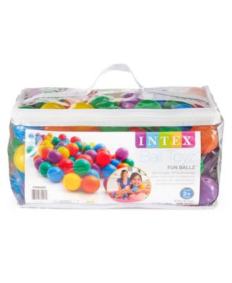 100-Pack Small Plastic Multi-Colored Fun Ballz for Bounce House (12 Pack)