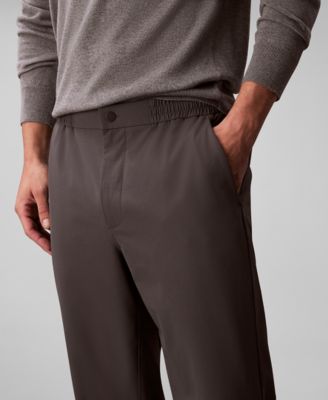 Men's Regular Fit Elastic Jogger Pants