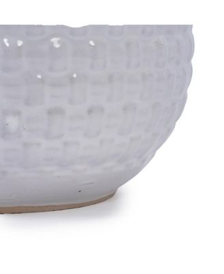 3-Piece Ceramic Flowerpot Set