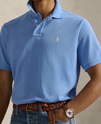 Men's Classic-Fit Mesh Polo Shirt