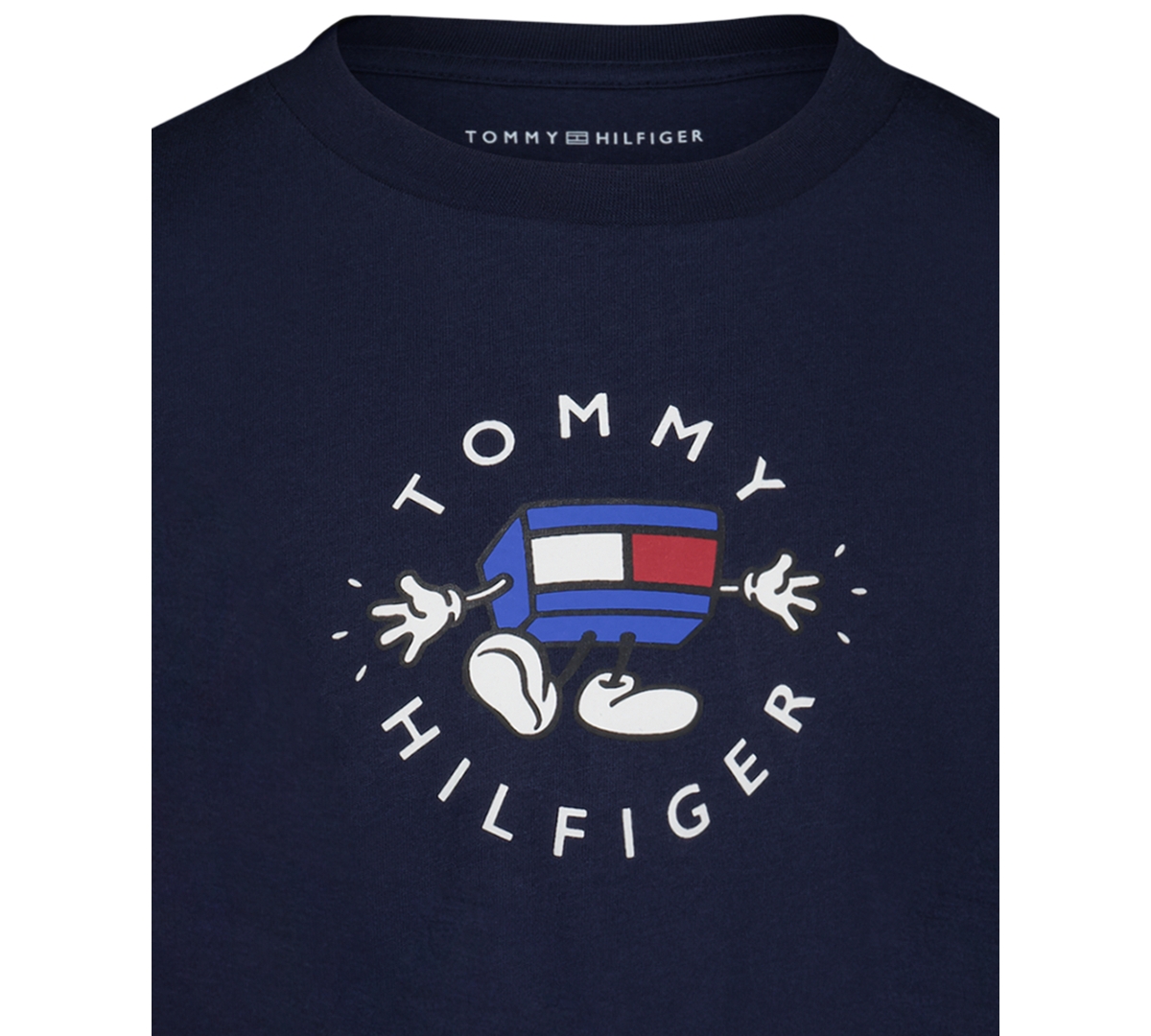 Tommy Hilfiger Toddler & Little Boys 2t-7 Crewneck T-shirt In Blue