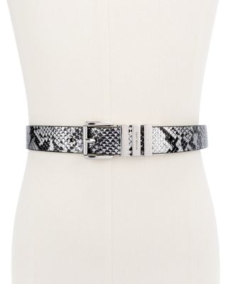 Women's Reversible Snake Pattern Belt