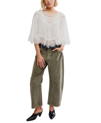 Women's Bali Midnight Rain V-Neck Top