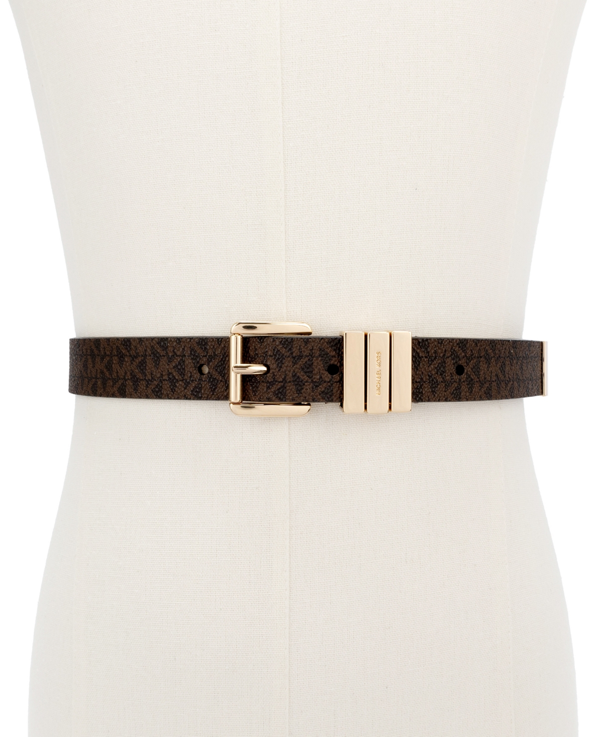 Michael Kors Women's Leather Belt In Brown