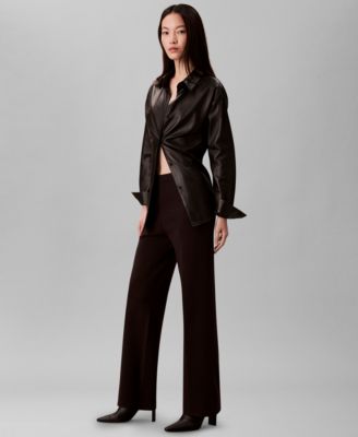 Women's Half Milano Slim Pants