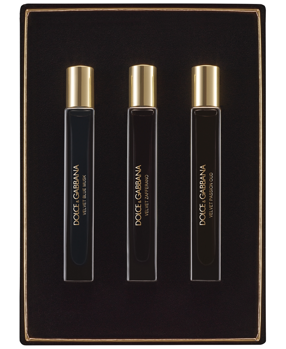 Dolce & Gabbana 3-pc. Velvet Opulent Collection Eau De Parfum Set, 0.33 Oz. In Transparent