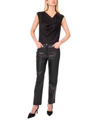 Women's Cowl Neck Drape Top