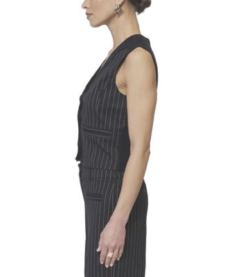 Women's Astrid Pinstripe Vest