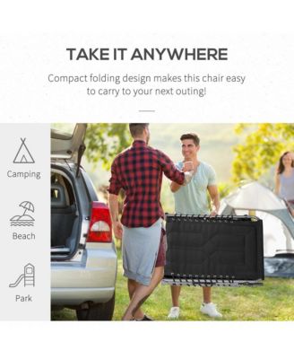 - Comfortable Outdoor Black Chaise Lounge Chair