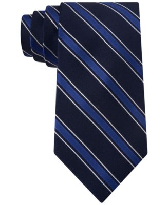 Club Room Men's Basic Stripe Tie, Created for Macy's - Macy's