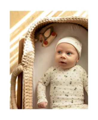 Baby Girls Solid Rayon Blend Beanie