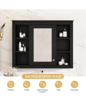 Tall Freestanding Bathroom Storage Cabinet