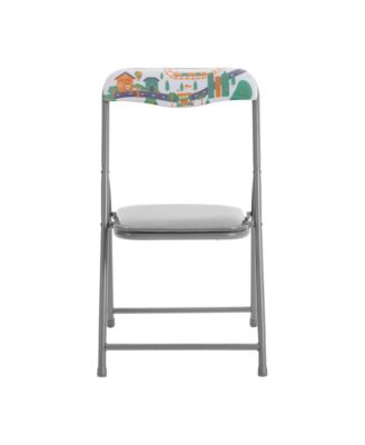 Kids 5 Piece Folding Table And Chair Set - Kids Activity Table Set