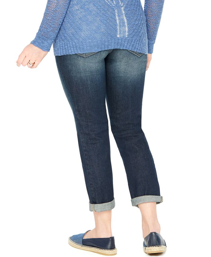 Motherhood Maternity DarkWash Cropped Jeans Macy's