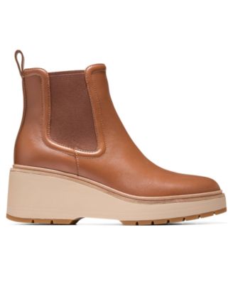 Women's ZERØGRAND Cityquest Waterproof Wedge Boots