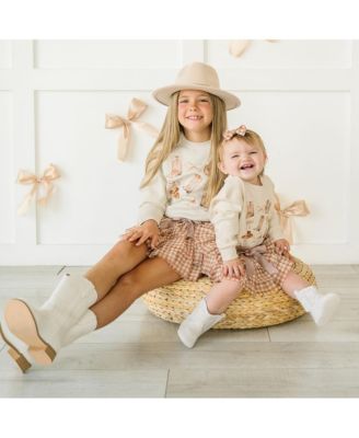 Baby Girl Cowgirl Cutie Long Sleeve Romper