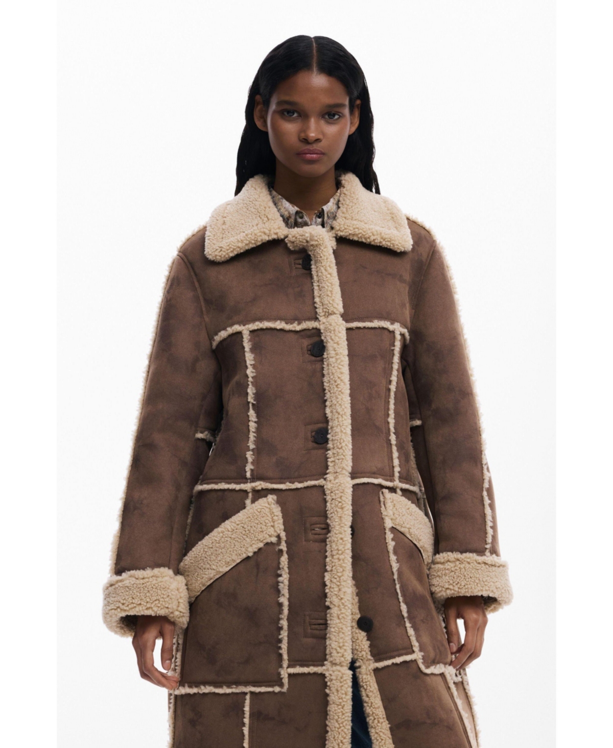 Desigual Women's Double-faced coat