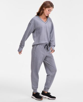 Women's Brushed Rib Jogger Pants, Macy's Exclusive