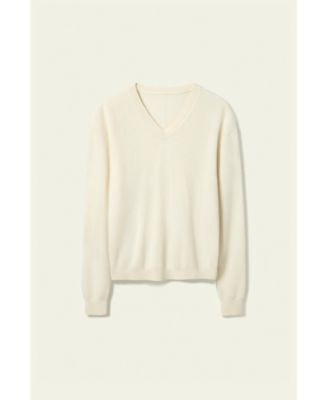 V-Neck Baby Cashmere Sweater