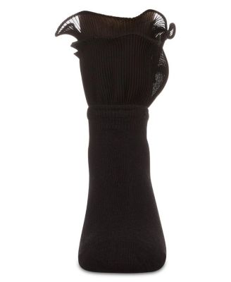 Little Girls Dual Layer Ruffle Anklet Socks