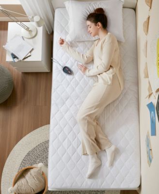 Secure Comfort Electric 3M-Scotchgard™ Mattress Pad, Twin