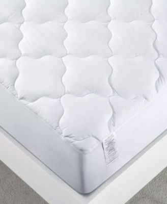 Four Leaf Clover Quilted Down Alternative Mattress Pad, Queen