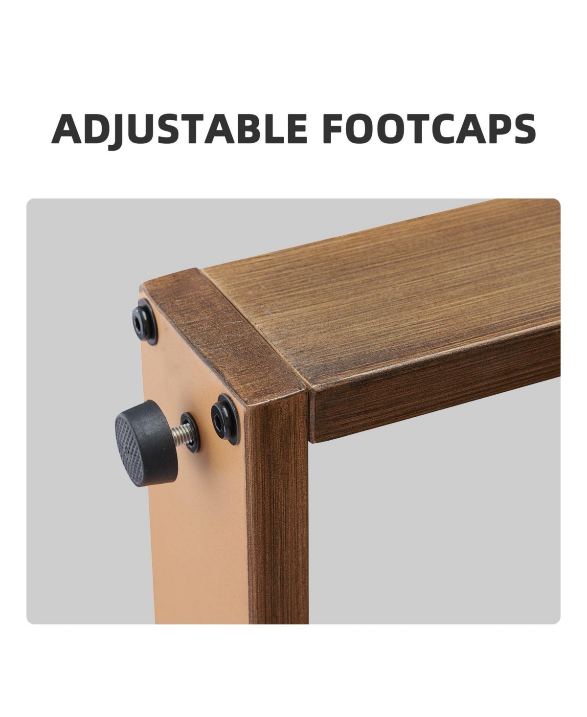 Gymojoy CubeEdge 2-Piece Wicker Outdoor Ottoman Patio Rattan Footrest Seat Steel Frame Foostool with Removable Olefin Cushions