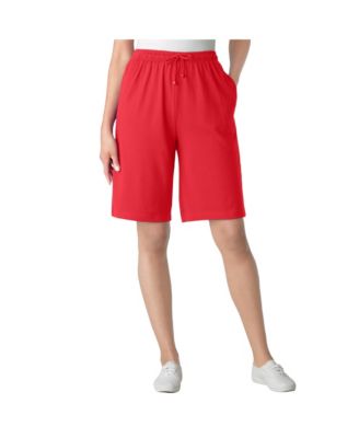 Plus Size Sport Knit Short