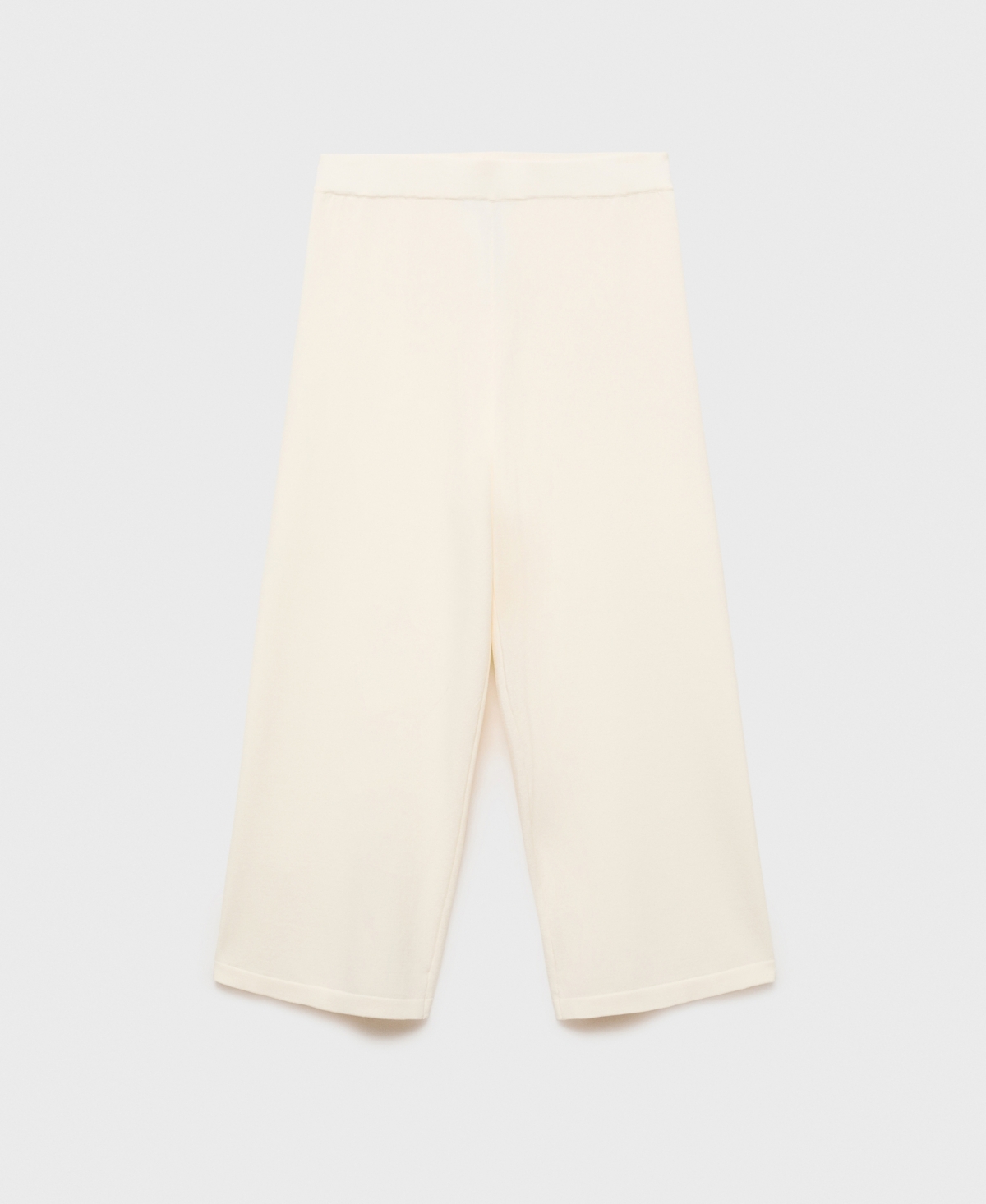 Mango Women's Crop Knit Pants