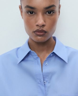 Women's Pocket Oversize Shirt