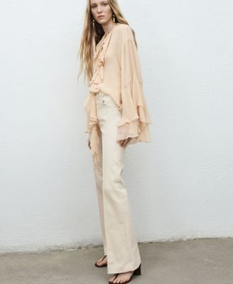 Women's Mid-Rise Flared Jeans