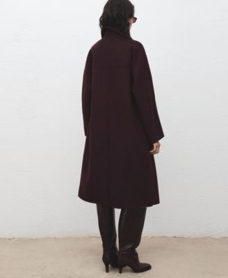 Women's Handmade Oversized Wool Coat