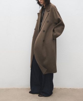 Women's Handmade Oversized Wool Coat