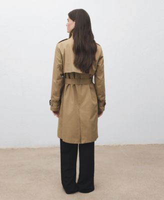 Women's Belted Classic Trench Coat
