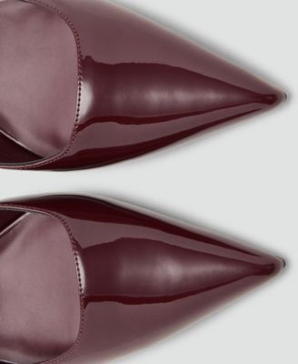 Women's Kitten-Heel Patent Leather Shoes